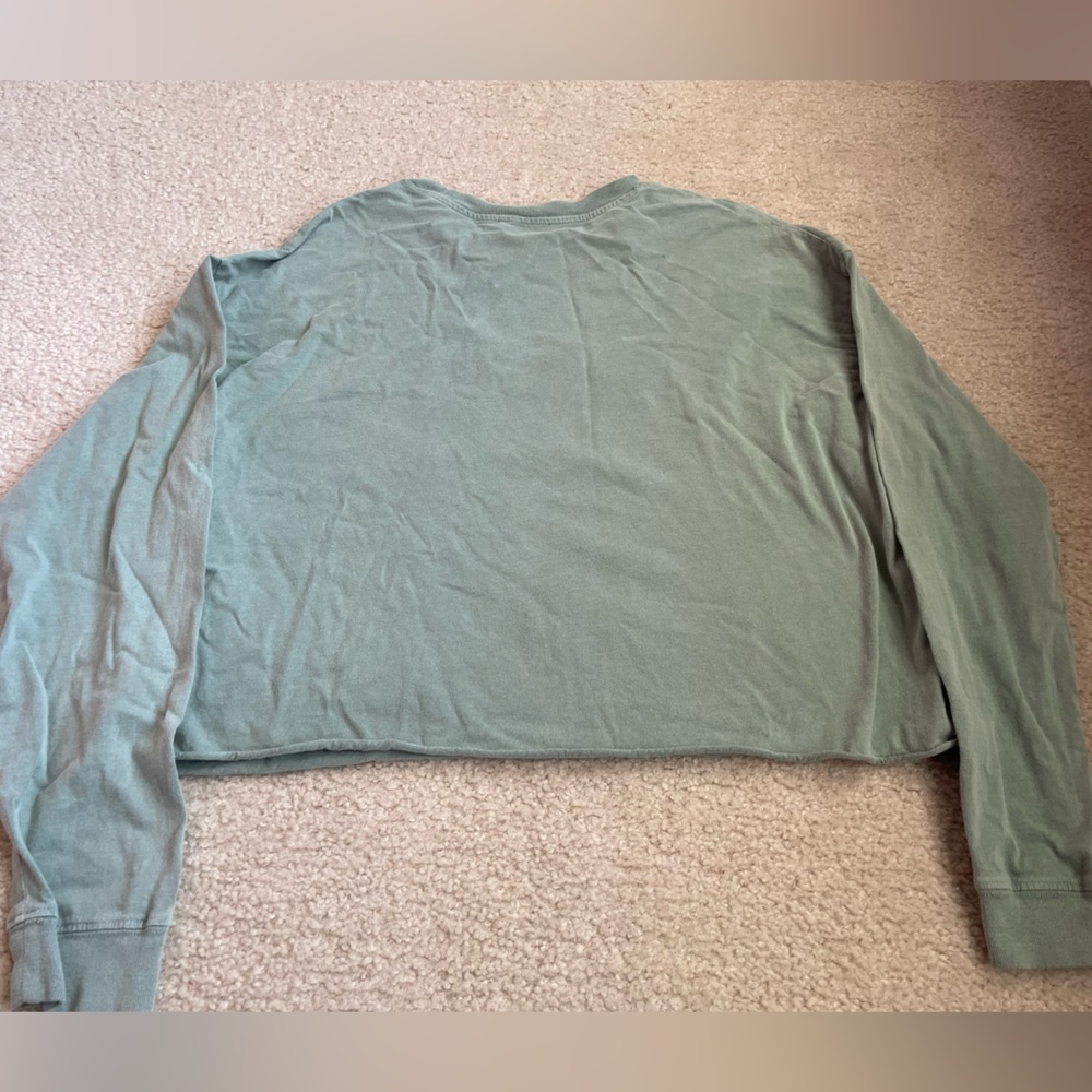 Long Sleeve Cropped Country Music Graphic Tee - Picture 5 of 5